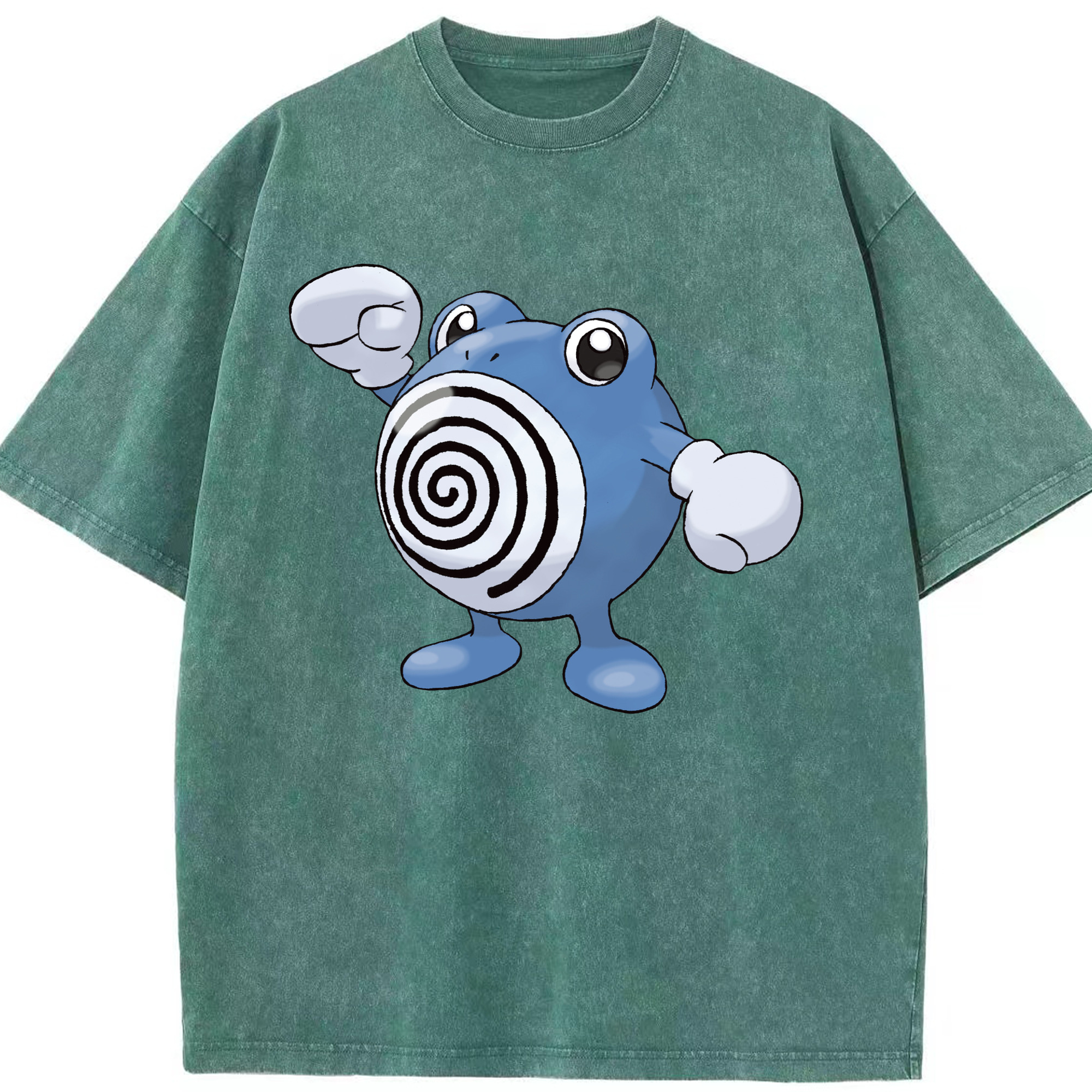 （画像用） ポケットモンスター Pokémon 綿100% ヴィンテージ風 半袖Tシャツ（フロントプリント）